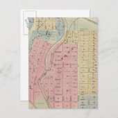 Carte d'Anoka, comté d'Anoka, Minnesota (Devant / Derrière)