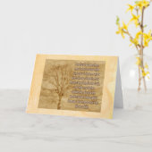 Carte Dans 100 Ans *** (Fleur jaune)