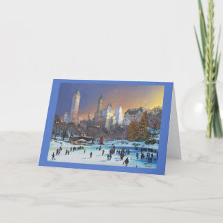Carte dans Central Park de Paul McGehee "hiver"