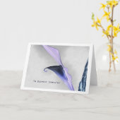 Carte dans deepsympathy (Fleur jaune)