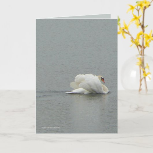 Carte Dans la beauté (Fleur jaune)