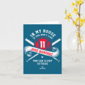Carte Dans la maison de chemise Jose Ramirez Mlbpa Mlb (Fleur jaune)