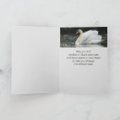 Carte Dans la plus profonde sympathie aide en difficulté (Intérieur)