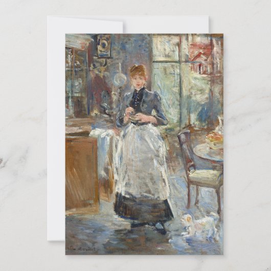 Carte Dans la salle à manger | Berthe Morisot (Devant)