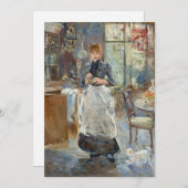 Carte Dans la salle à manger | Berthe Morisot (Devant / Derrière)