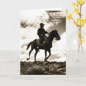 Carte Dans La Selle (Fleur jaune)