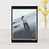 Carte Dans l'amour… (Fleur jaune)