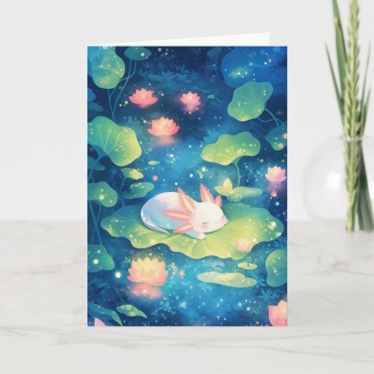 Carte Dans l'Axolotl Flower Pond Sweet Escape (Devant)