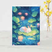 Carte Dans l'Axolotl Flower Pond Sweet Escape (Fleur jaune)