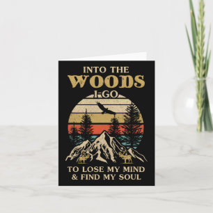 Carte Dans Le Bois Je Vais Perdre Mon Esprit Et Trouver 