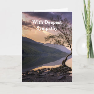 Carte Dans le ciel de Sympathy profond Nuds Lake Wildern