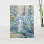 Carte Dans le jardin (Devant)