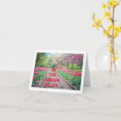 CARTE DANS LE JARDIN DE LA VIE - VOUS ÊTES LA MEILLEURE (Fleur jaune)