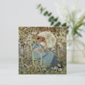 Carte Dans le jardin, Giverny de Frederick Frieseke (Debout devant)