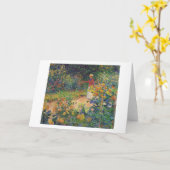 Carte Dans le jardin, Monet (Fleur jaune)