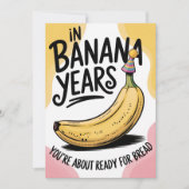 Carte Dans les années bananières, vous êtes la blague de (Devant)