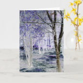 Carte Dans les bois… (Fleur jaune)