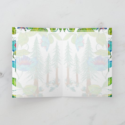 Carte Dans les séquoias (Intérieur)