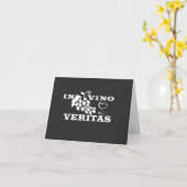 Carte Dans les veritas vino (Fleur jaune)
