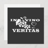Carte Dans les veritas vino (Devant / Derrière)