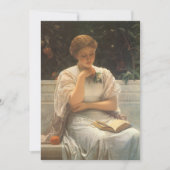 Carte Dans l'orangerie de Charles Edward Perugini (Devant)