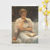 Carte Dans l'orangerie de Charles Edward Perugini (Fleur jaune)