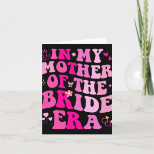 Carte Dans Ma Mère De L'Époque Mariée Mariage Bacheloret