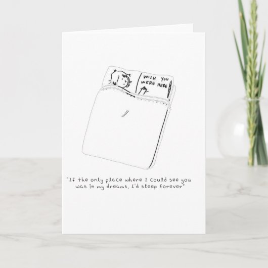 Carte Dans mes rêves (Devant)