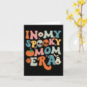 Carte Dans Mon Éffrayant Era Fun Halloween Femmes Super (Fleur jaune)