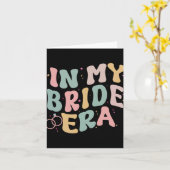 Carte Dans Mon Époque De Mariée Mariage La Fiançailles D (Fleur jaune)