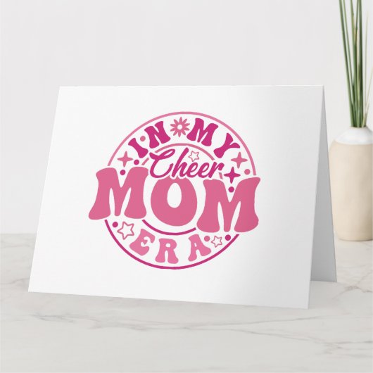 Carte Dans mon époque de mère joyeuse (Devant)