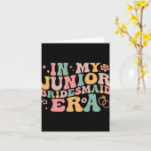 Carte Dans Mon Époque Jeune Femme D'Accueil Super Épouse (Fleur jaune)