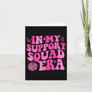 Carte Dans Mon Soutien L'Ère De Squad Super Cancer Du Se
