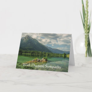 Carte Dans Sympathy le plus profond paysage forestier du