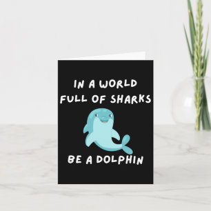 Carte Dans Un Monde Plein De Requins