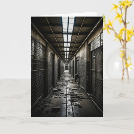 Carte Dans une prison abandonnée (Fleur jaune)