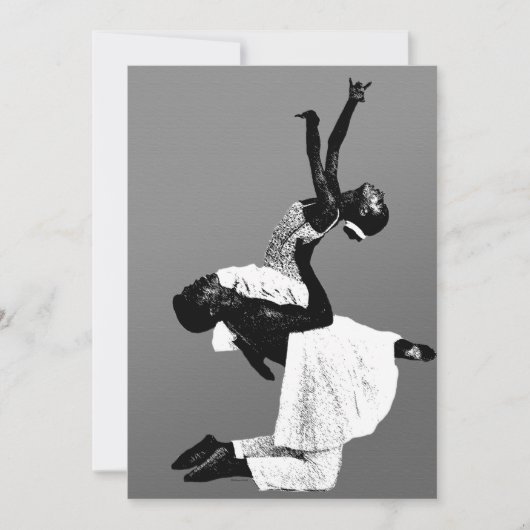 Carte Danse africaine (Devant)