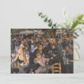 Carte Danse au Moulin de la Galette par Pierre Renoir (Debout devant)
