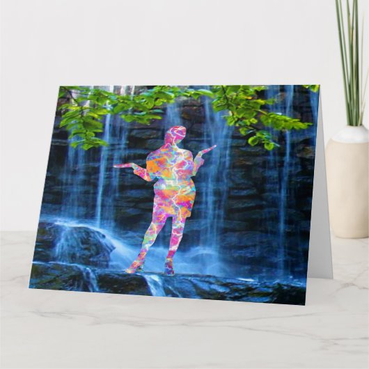 Carte Danse avec la nature (Devant)