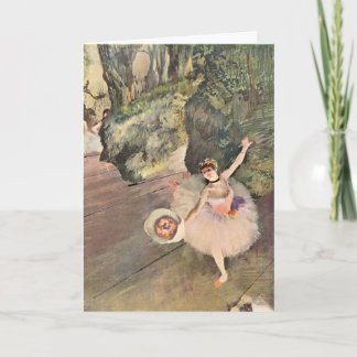 Carte Danse / Ballet -École - Peinture des diplômes