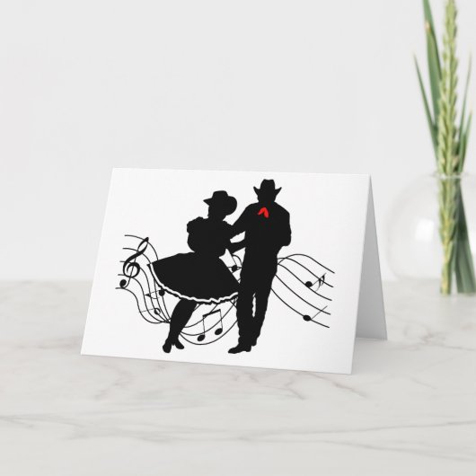 Carte Danse carré (Devant)