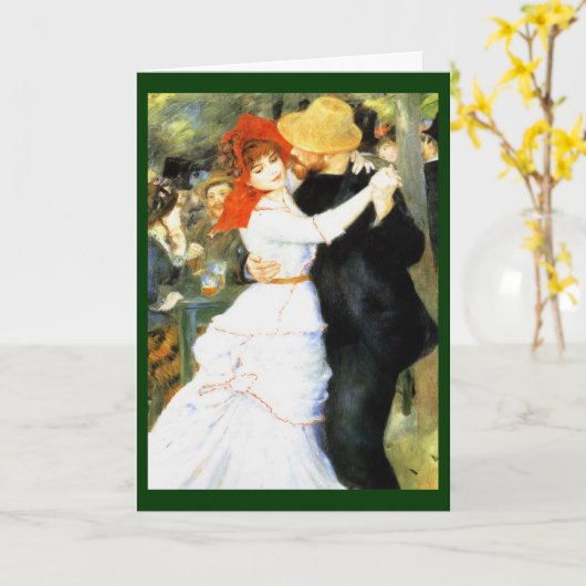 Carte Danse chez Bougival (Fleur jaune)