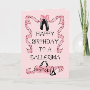 Carte Danse d'anniversaire