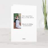 Carte "Danse dans la ville" épousant (Dos)