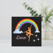 Carte Danse de ballerine (Debout devant)