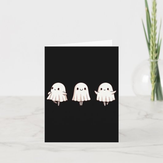 Carte Danse de ballet de ballet d'Halloween Danse Éffray (Devant)