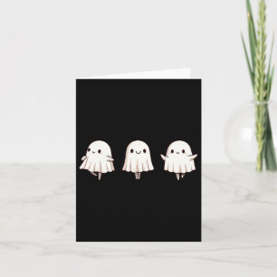 Carte Danse de ballet de ballet d'Halloween Danse Éffray