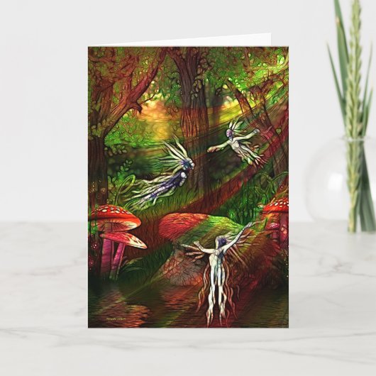 Carte Danse de la source d'eau (Devant)