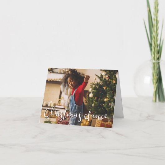 Carte Danse de Noël (Devant)