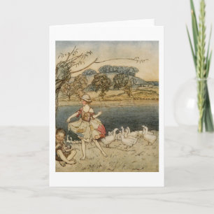 Carte Danse de Tattercoats tandis que le Gooseherd